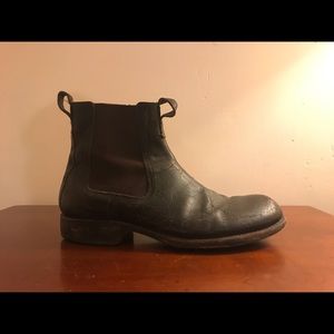 Frye Rough-Out Chelsea boot